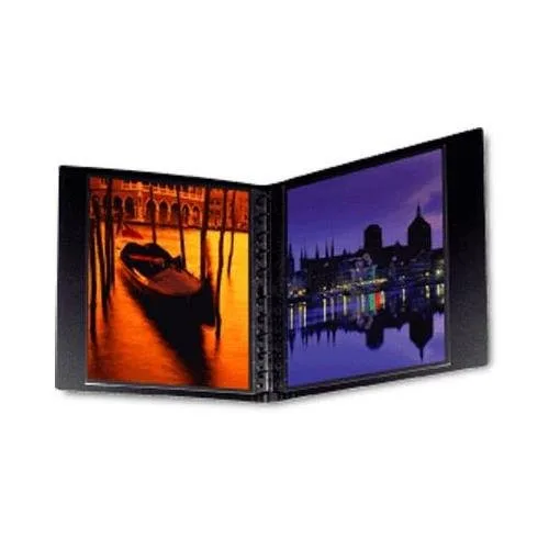 Itoya Of America, Ltd Itoya Of America, Ltd Profolio Multi-Ring Refillable Binder 8.3" x 11.7" Black — product photo