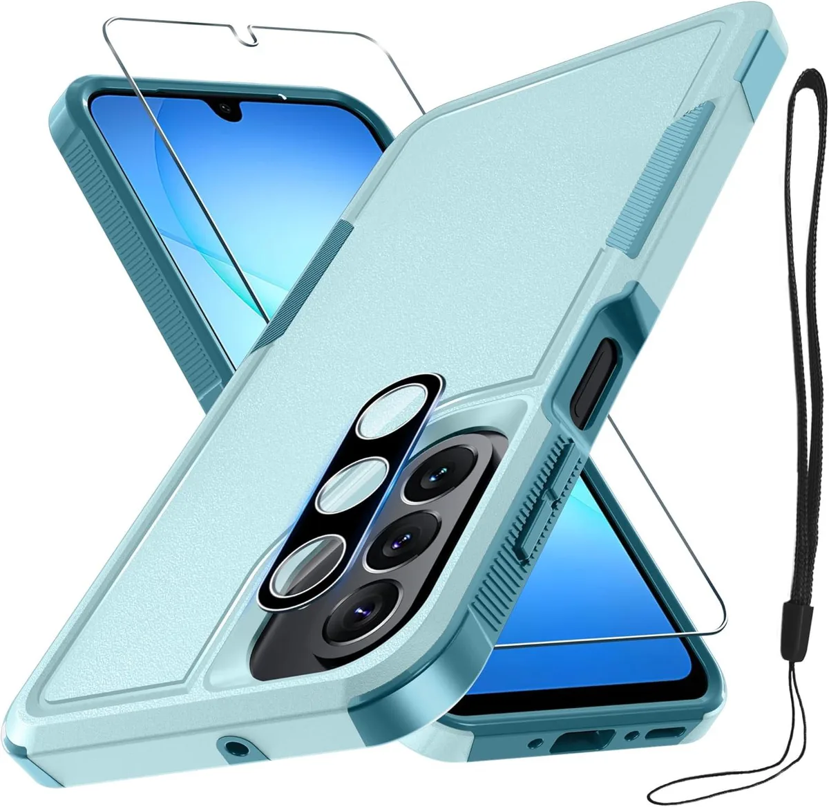 Transcend Transcend Galaxy A17 5G Case with Screen Protector Mint Green — product photo