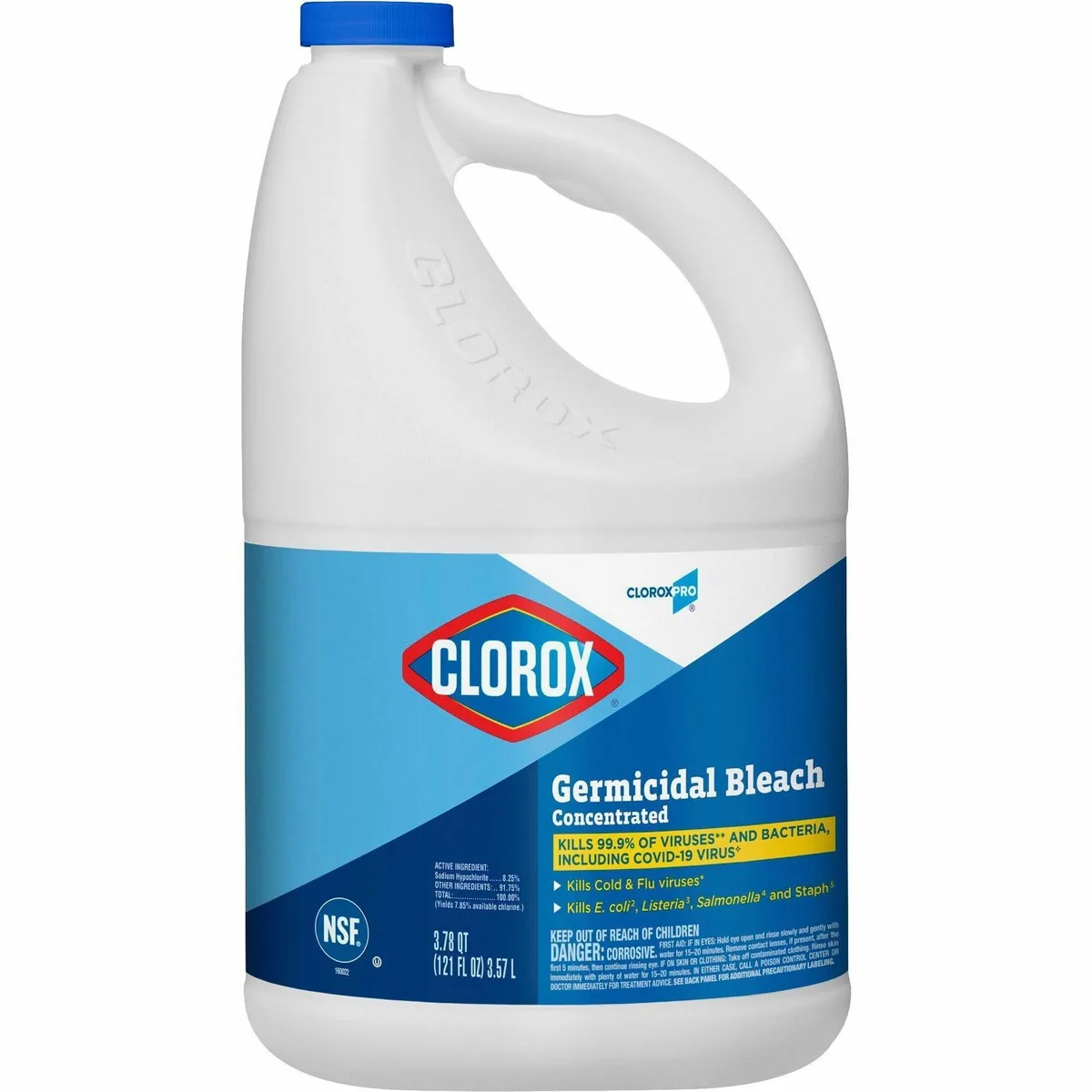 Clorox Clorox 30966 Germicidal Bleach 121 fl oz (3.8 quart) indoor maintenance — product photo