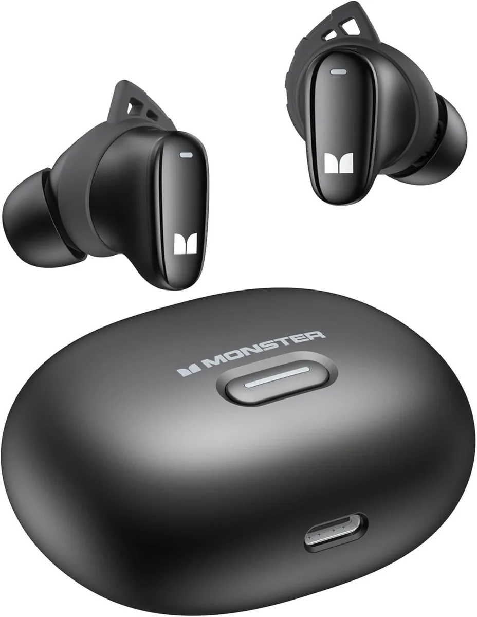 YINGHUA YINGHUA N-Lite 206 Bluetooth 5.4 Earbuds 10mm 25H Black — product photo
