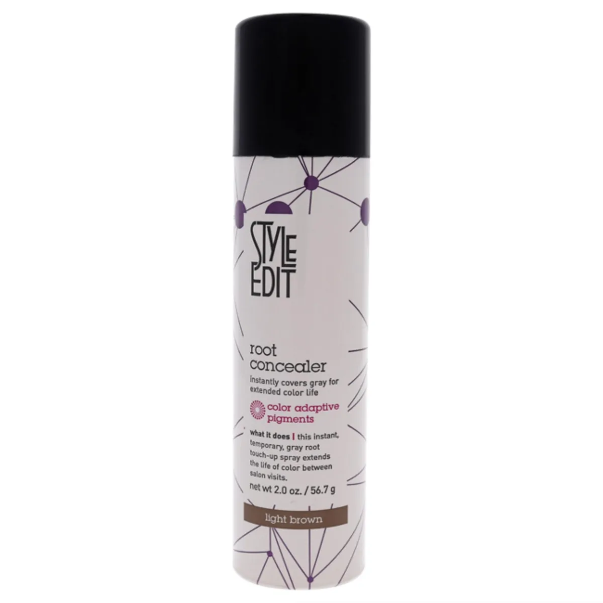 2 oz aerosol can in light brown finish