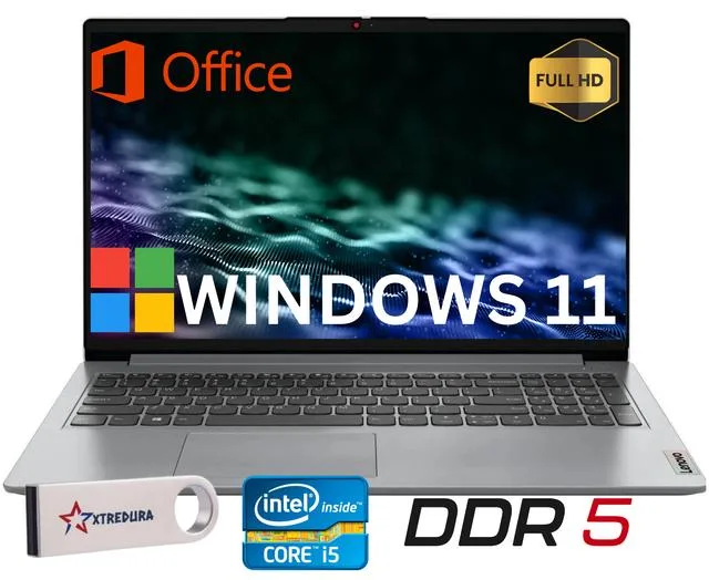 Lenovo Lenovo IdeaPad Slim 3i 15.6" FHD i5-1335U 16GB DDR5 256GB NVMe Grey — product photo