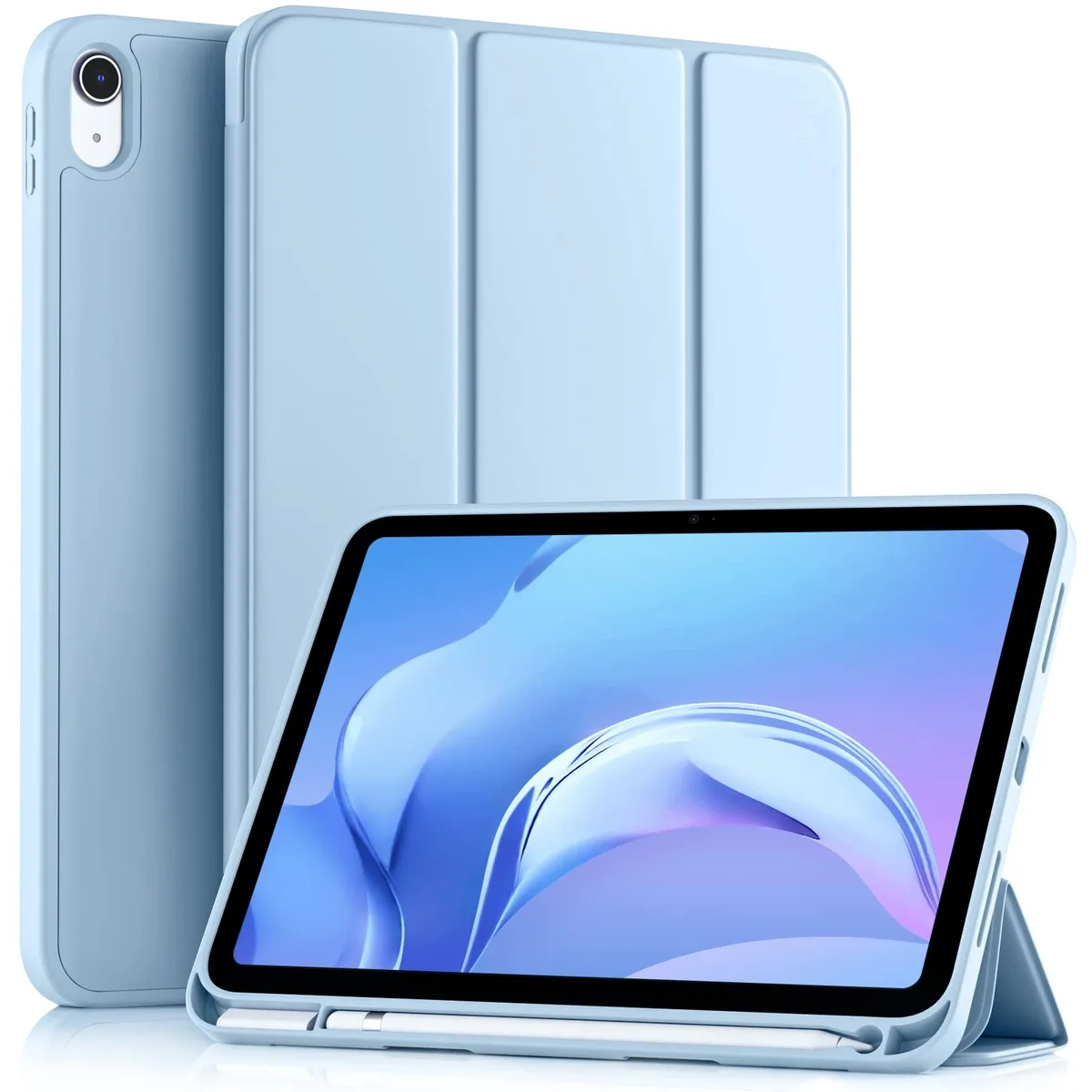  Akkerds A3354 iPad 11 10.9 10th 11th Gen Case Sky Blue — product photo