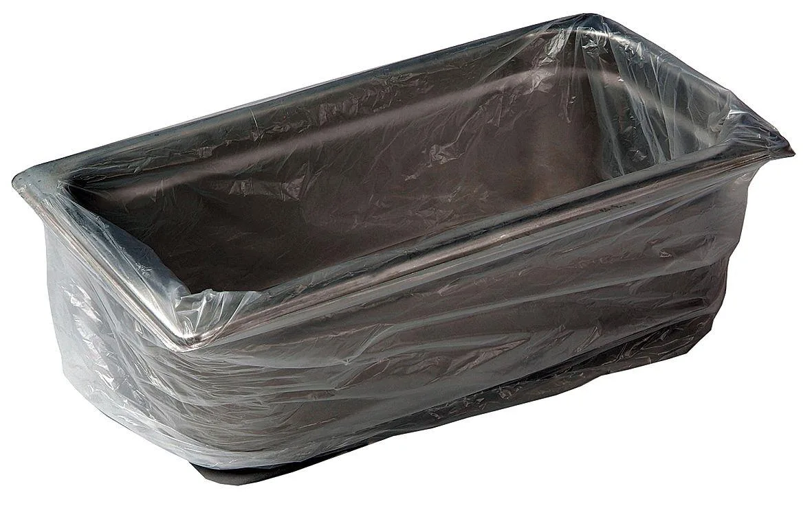 Clear nylon ovenable pan liner sheets 18 by 14 inches pack of 100