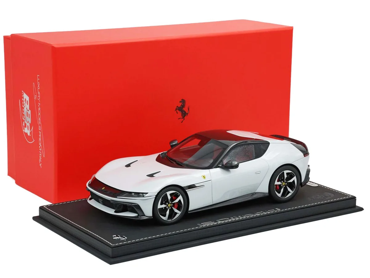 BBR BBR Ferrari 12Cilindri Bianco Artico Black Top 1/18 Limited Edition 48 pcs — product photo