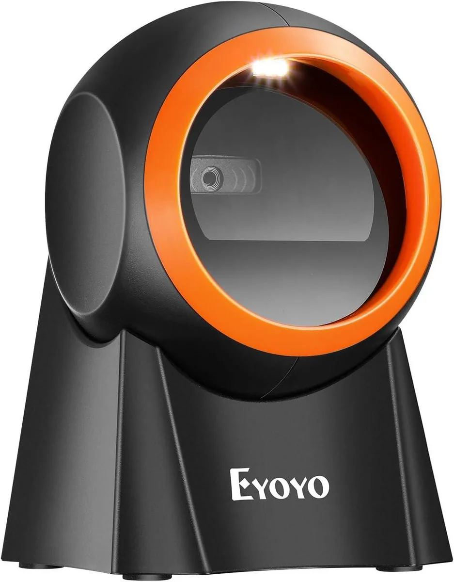 Eyoyo Eyoyo Hands-Free 1D 2D Desktop Barcode Scanner — product photo