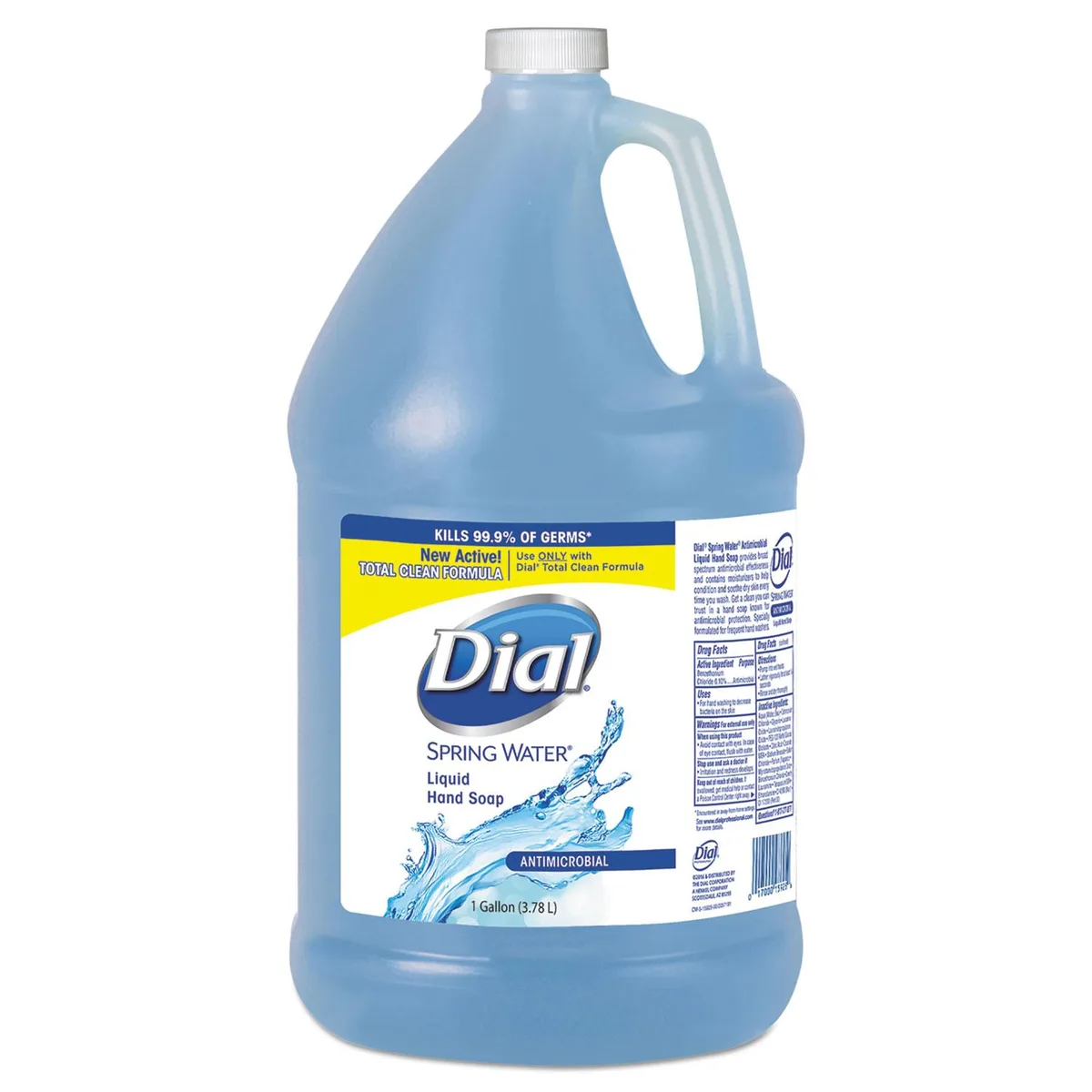 Dial Dial DIA15926 Antimicrobial Hand Soap Spring Water 1 gal 4/Carton skin care — product photo