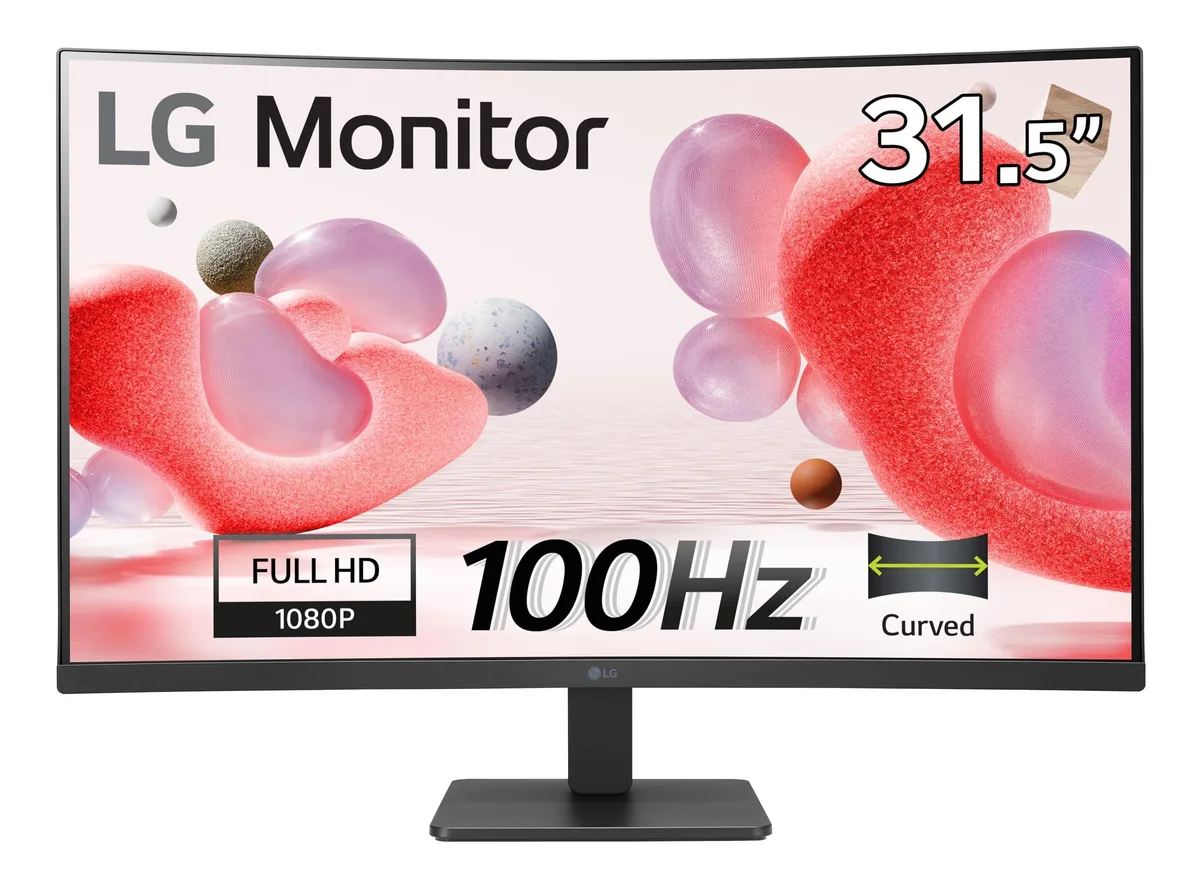 LG Electronics LG Electronics 32MR51CA-B 31.5" FHD 100Hz Curved monitor — product photo