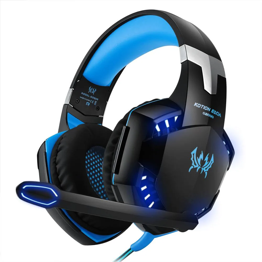 KOTION EACH KOTION EACH G2000 3.5mm Gaming Headset Blue — product photo