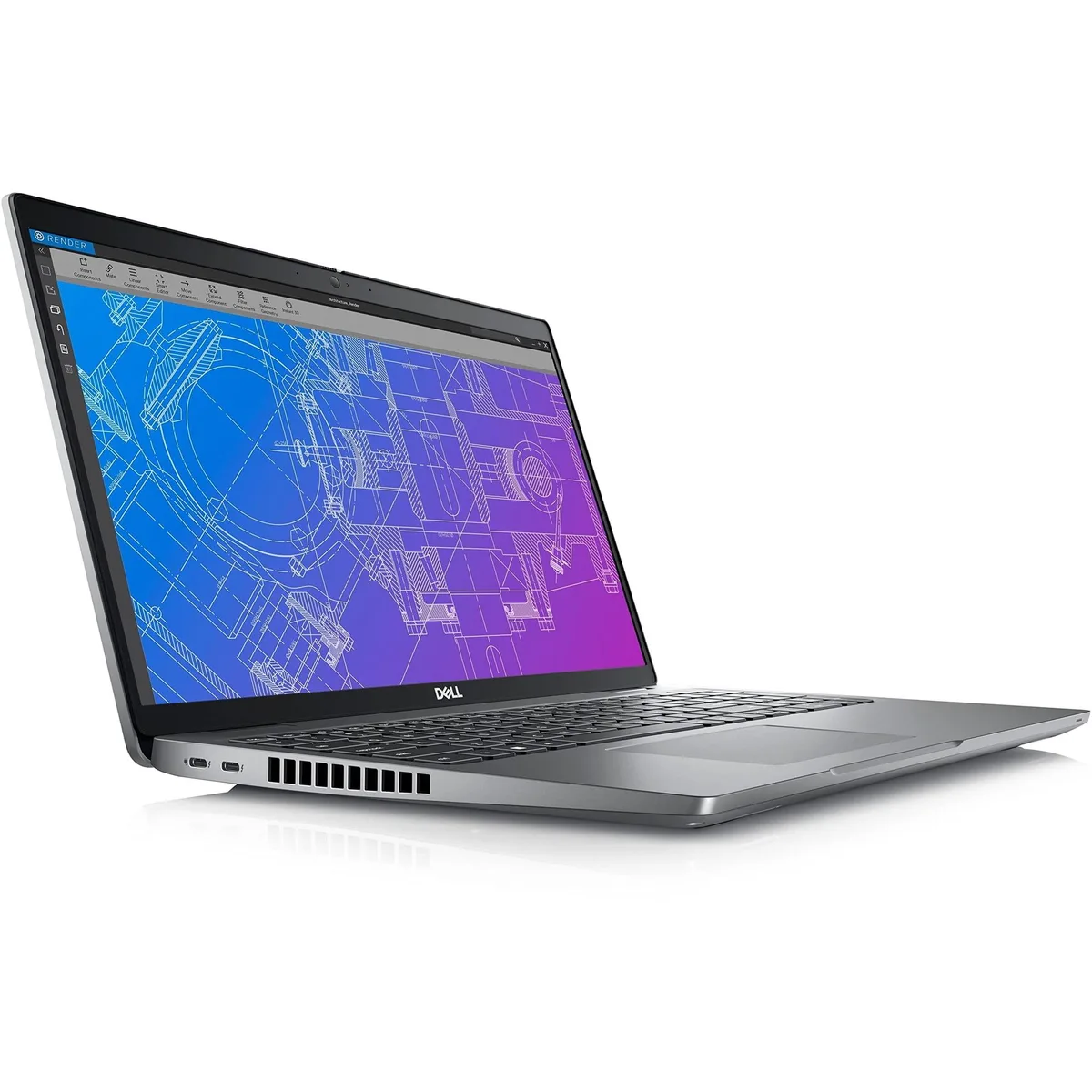 DELL DELL Precision 3570 laptop i7-1255U 16GB 512GB 15.6" FHD — product photo