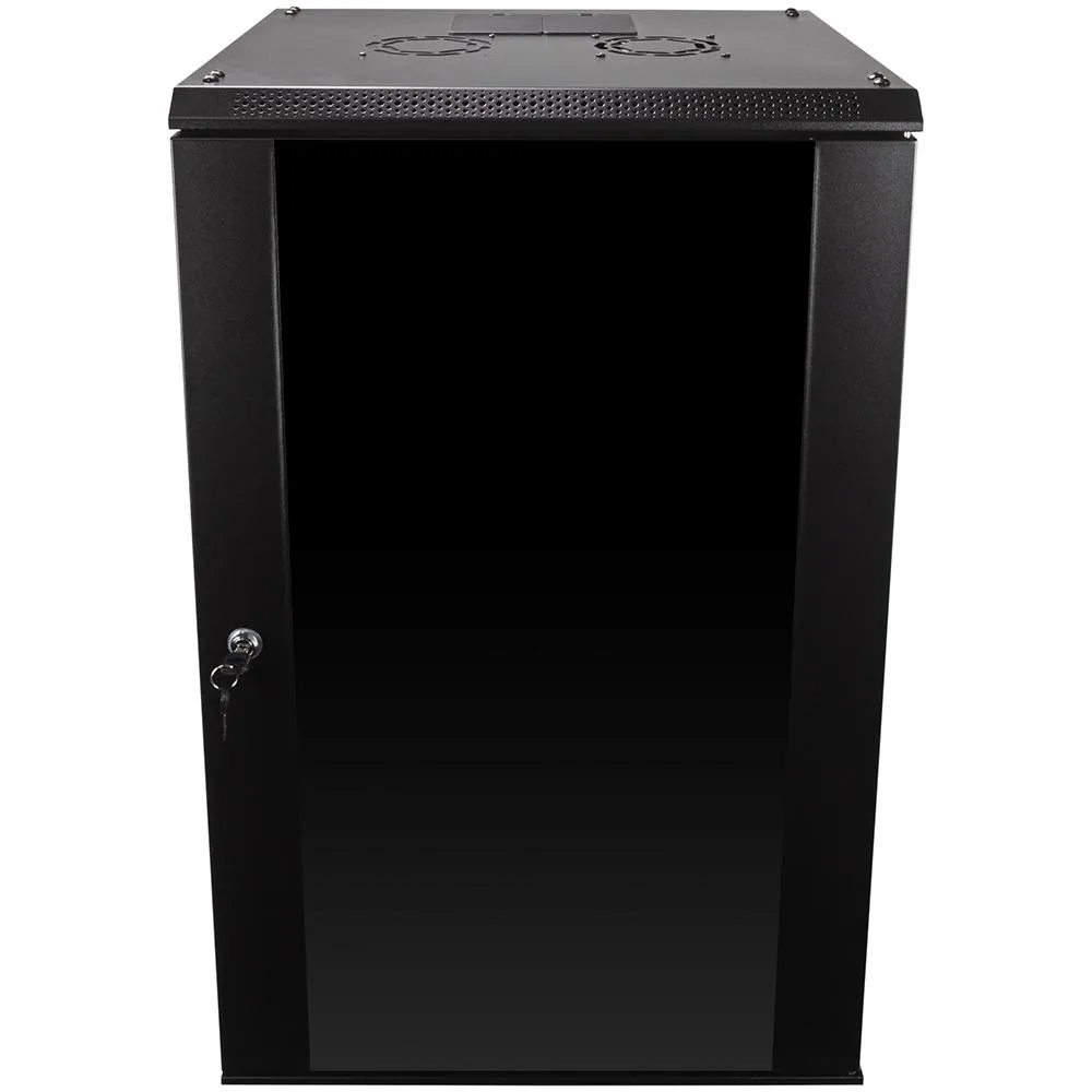 NavePoint NavePoint 18U Wall Mount Server Rack Consumer Series Fan — product photo