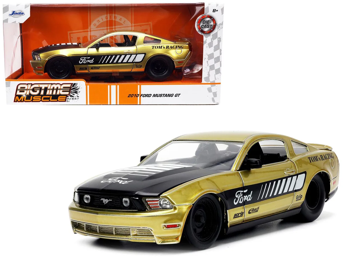 Jada Jada 2010 Ford Mustang GT 1/24 Tom's Racing Bigtime Muscle — product photo