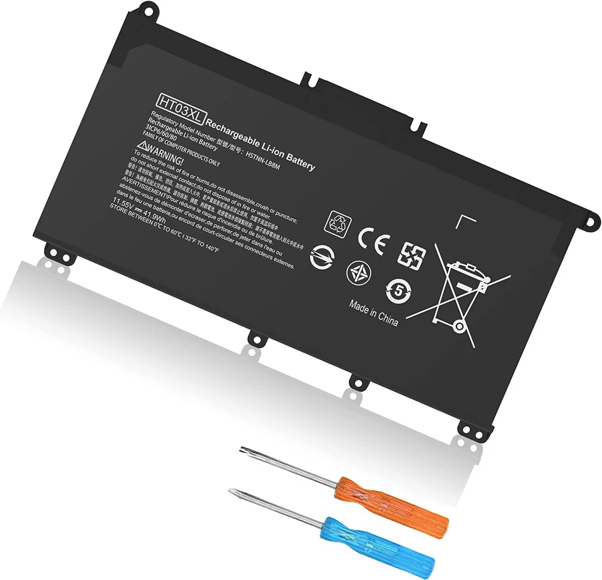 FOCUSTEC FOCUSTEC HT03XL 11.55V 41.9WH laptop battery — product photo