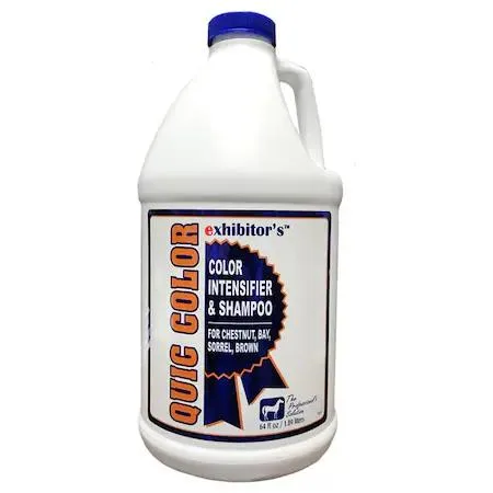 EXHIBITOR LABS EXHIBITOR LABS 3912-64OZ Quic Color Color Intensifier &amp; Shampoo 64 oz ranch supply — product photo