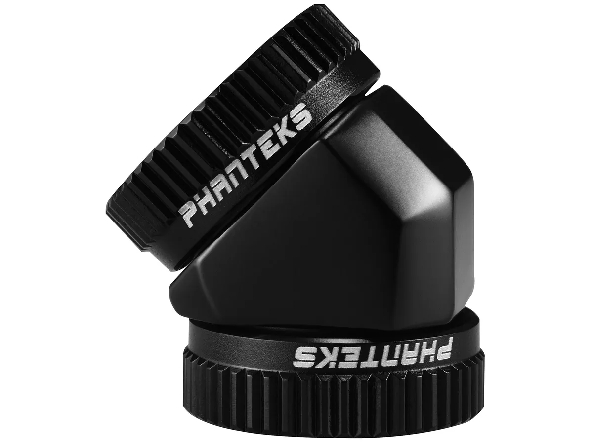 Phanteks Phanteks PH-A45_BK_16 16mm 45° Hard Tube Adapter diy cooling — product photo