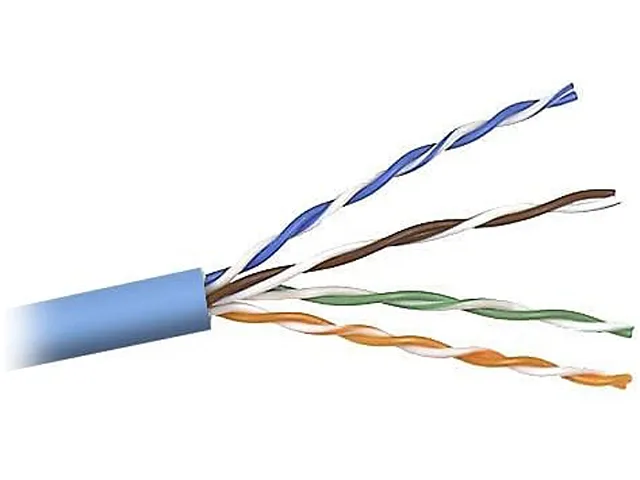Belkin Belkin A7J304-1000-BLU network ethernet cable 1000 ft Cat 5E blue — product photo