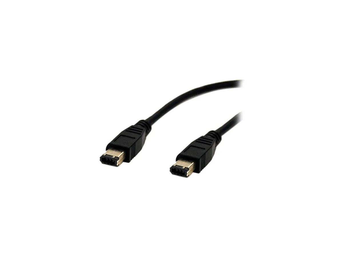 sakose sakose FW6615K 15 ft 6pin to 6pin FireWire 400 IEEE 1394a Cable Male to Male — product photo