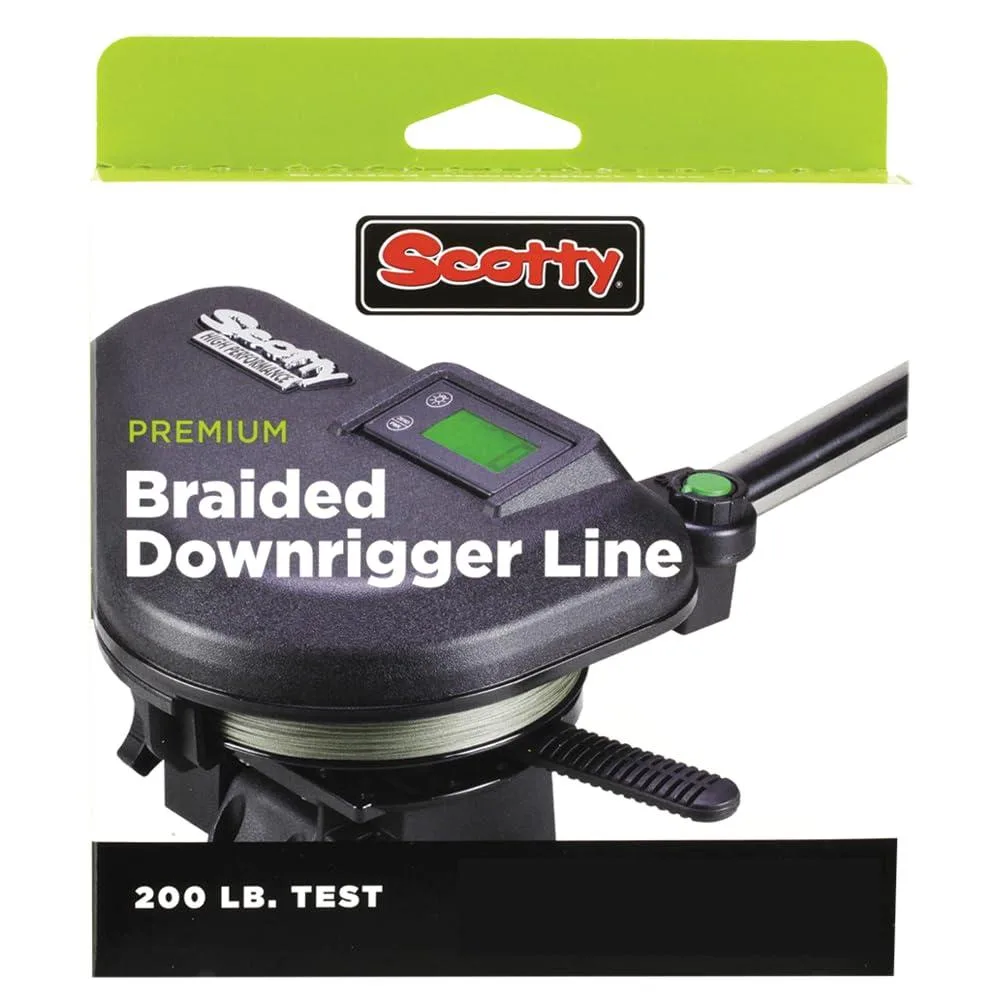  Scotty 2700K Power Braid Downrigger Line 200 lb 200 ft Kit Black — product photo
