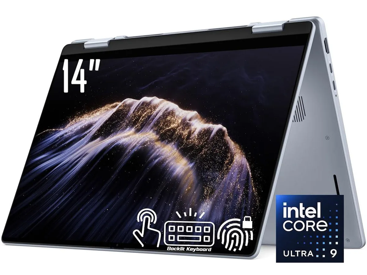 DELL DELL Plus 2-in-1 Laptop 14" WUXGA Touchscreen Core Ultra 9 288V 32GB 1TB Midnight Blue — product photo