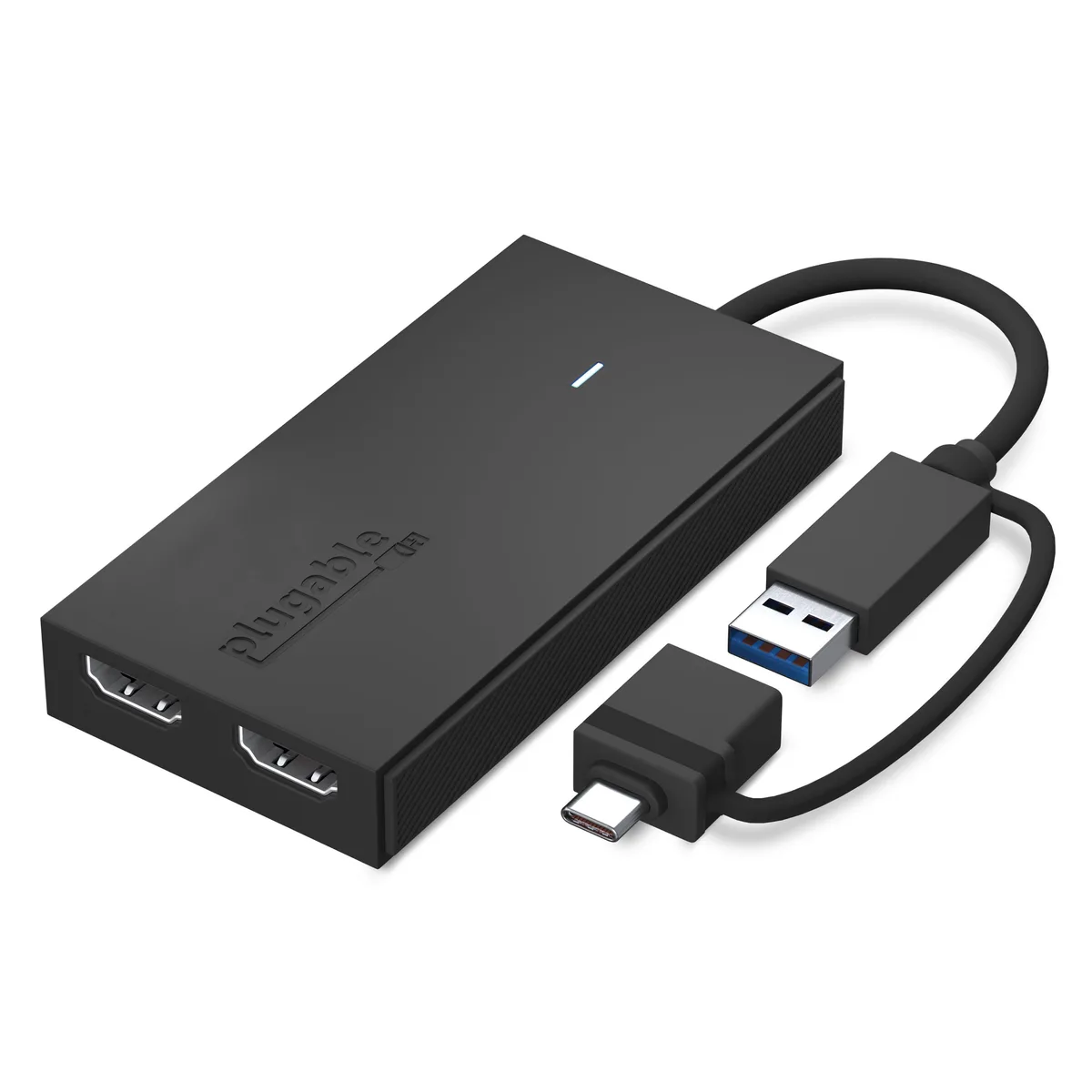 Plugable Technologies Plugable Technologies UGA-HDMI-2S USB Display Adapter Dual 1920x1080 60Hz — product photo