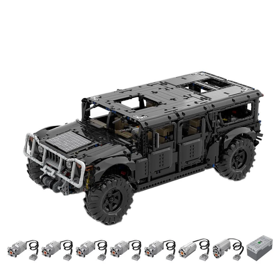 ZITIANYOUBUILD ZITIANYOUBUILD MOC-174585 H1 Car Dynamic Version 3796PCS — product photo