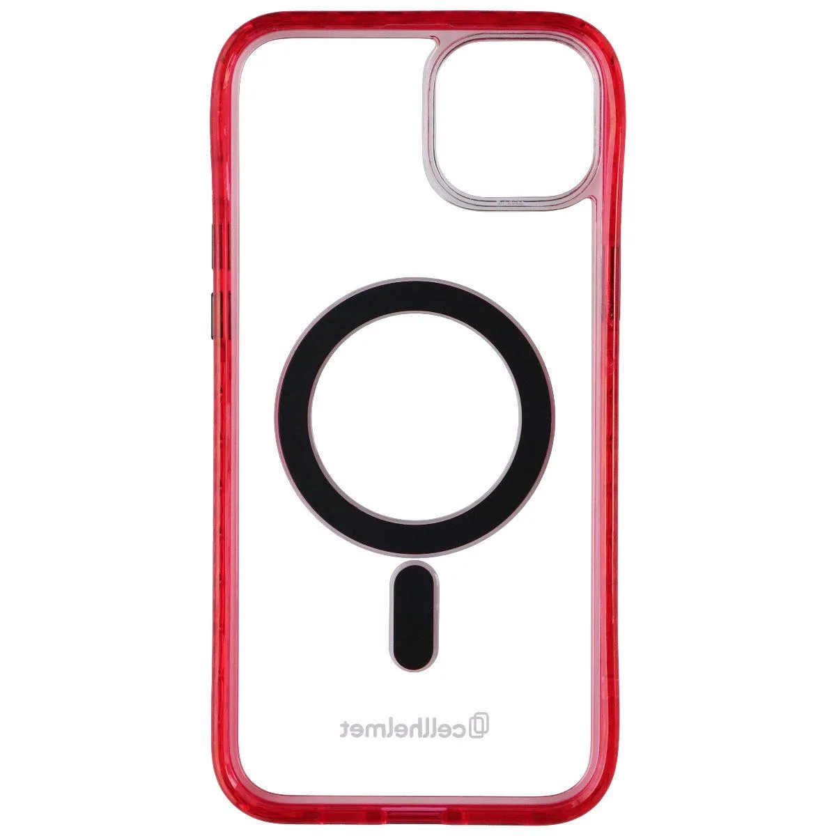 CellHelmet CellHelmet Magnitude MagSafe Case iPhone 14 Plus Clear Red — product photo