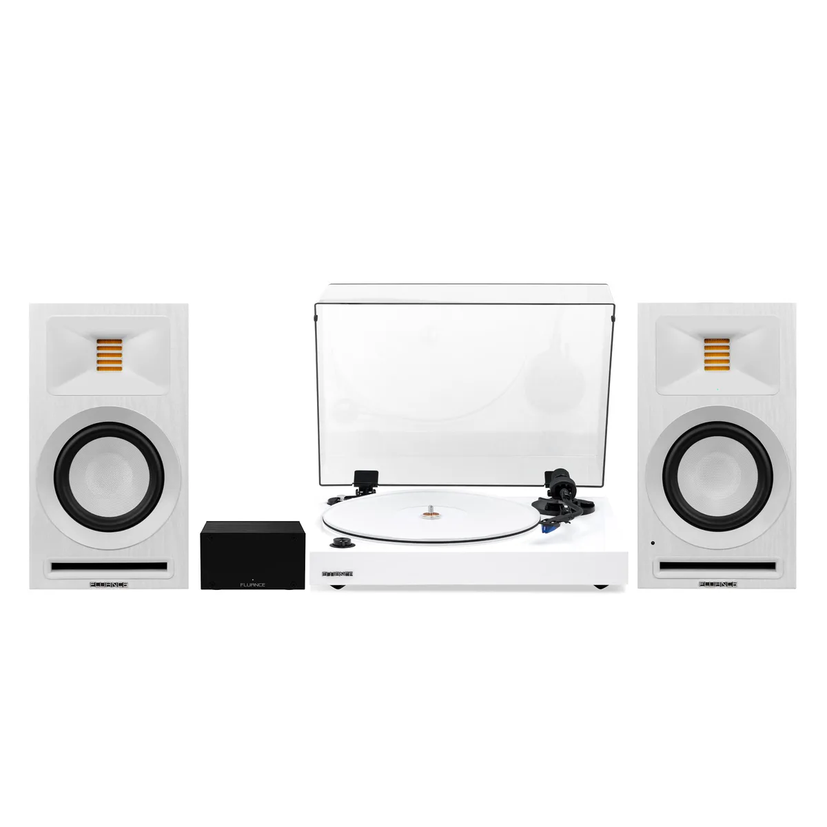 Fluance Fluance RT85 turntable, Ortofon 2M Blue, Ri71 speakers, PA10 preamp — product photo