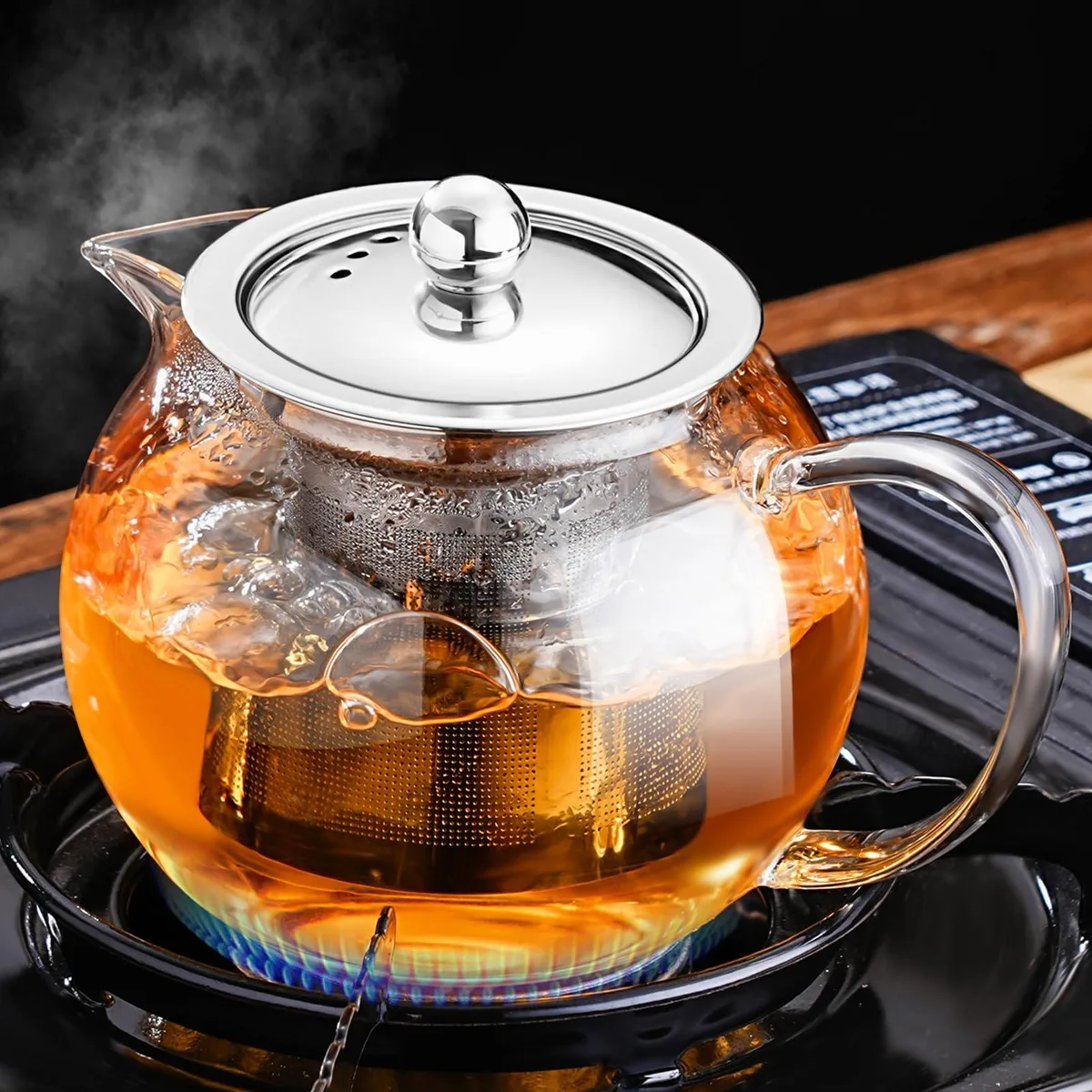  Meyer Glass Teapot 22 oz 650 ml Stovetop — product photo