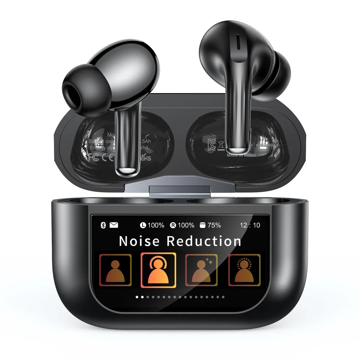  NANLS T20 In-Ear Earbuds Bluetooth 5.4 Black — product photo