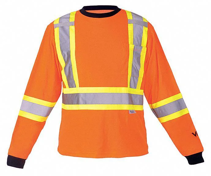 Viking Viking 6015O-XXL High-Visibility Long-Sleeve Shirt Orange — product photo