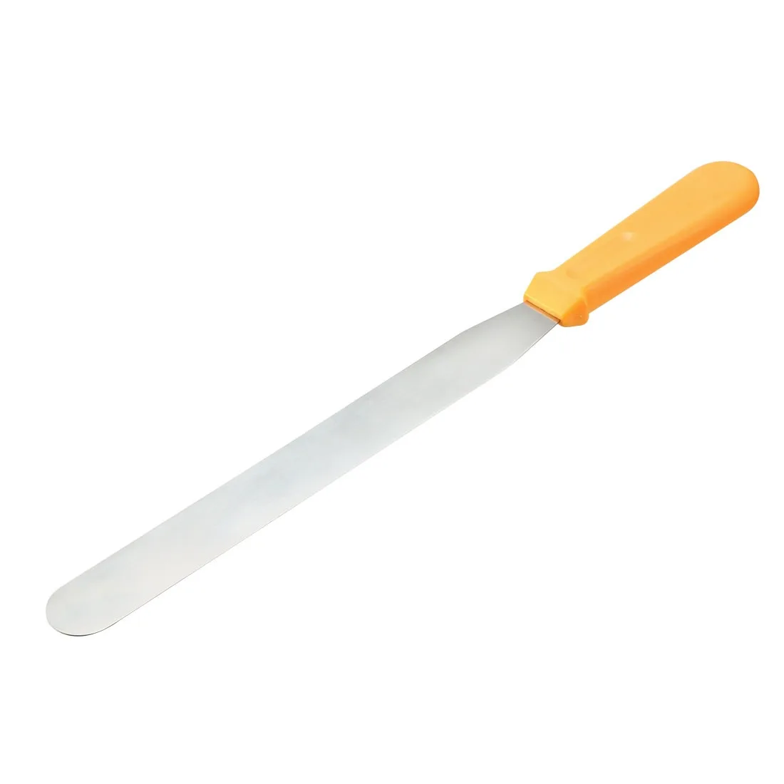 Unique-Bargains Unique-Bargains Straight Icing Spatula 8 inch Stainless Steel PP Handle — product photo
