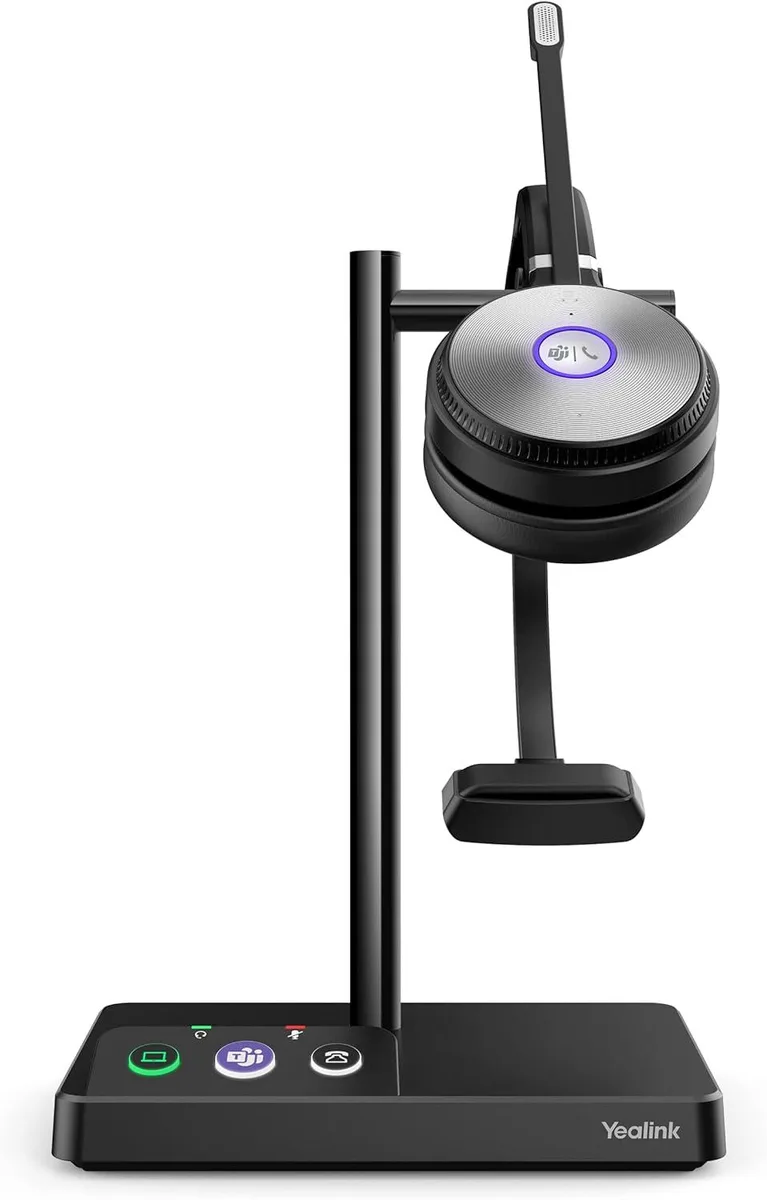 Yealink Network Technology Co., Ltd Yealink WH62 Mono UC V3 DECT Wireless Headset 1308005C — product photo