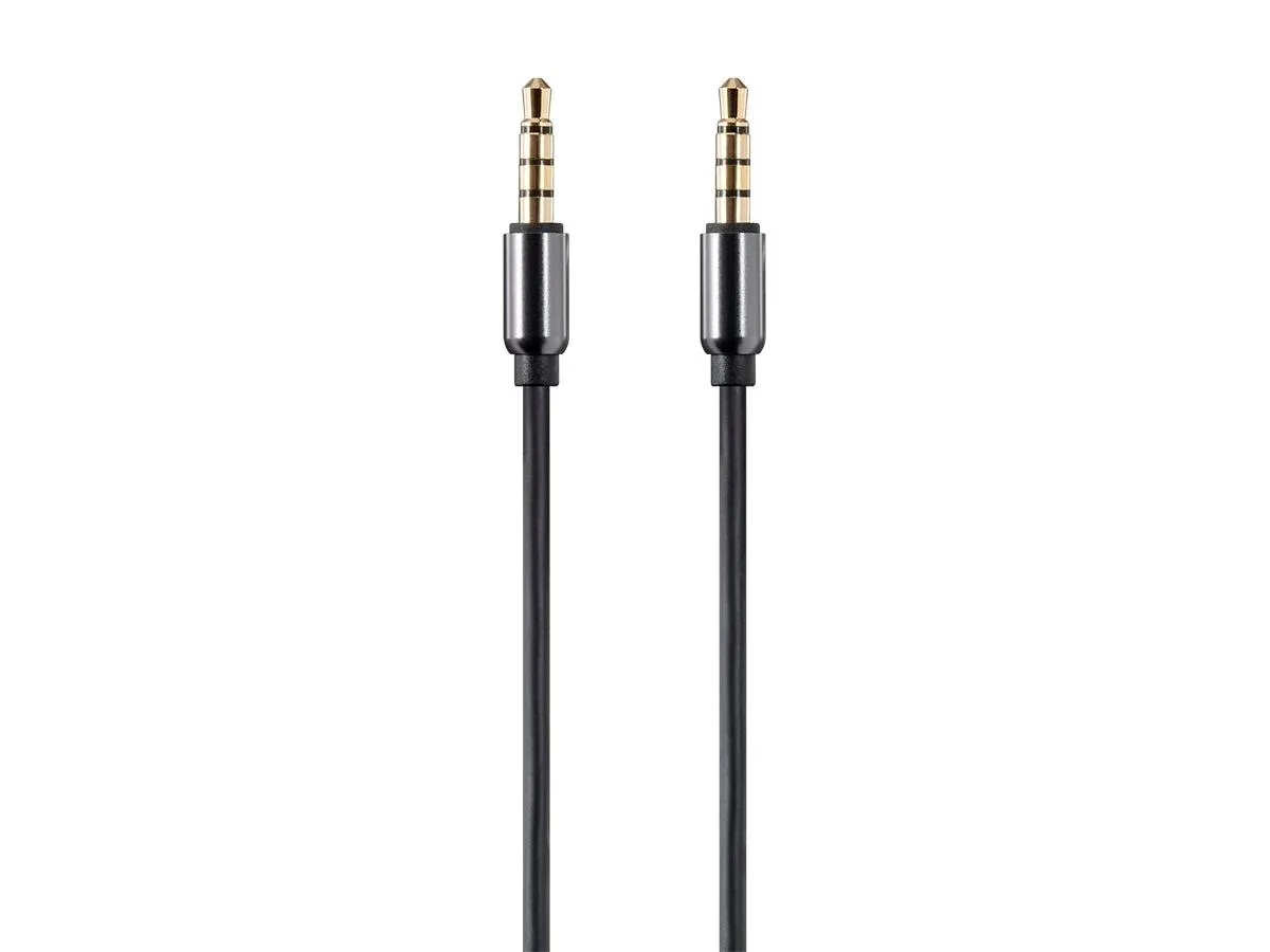 Monoprice Inc. Monoprice 118633 Onyx Series 3.5mm TRRS Cable 6ft — product photo