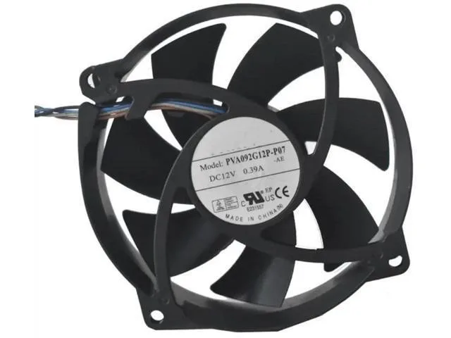 TSUJ TSUJ 2 in 1 accessory for PVA092G12P-P07 12V 0.39A 1000/3800RPM 4-Wire Cooling Fan — product photo