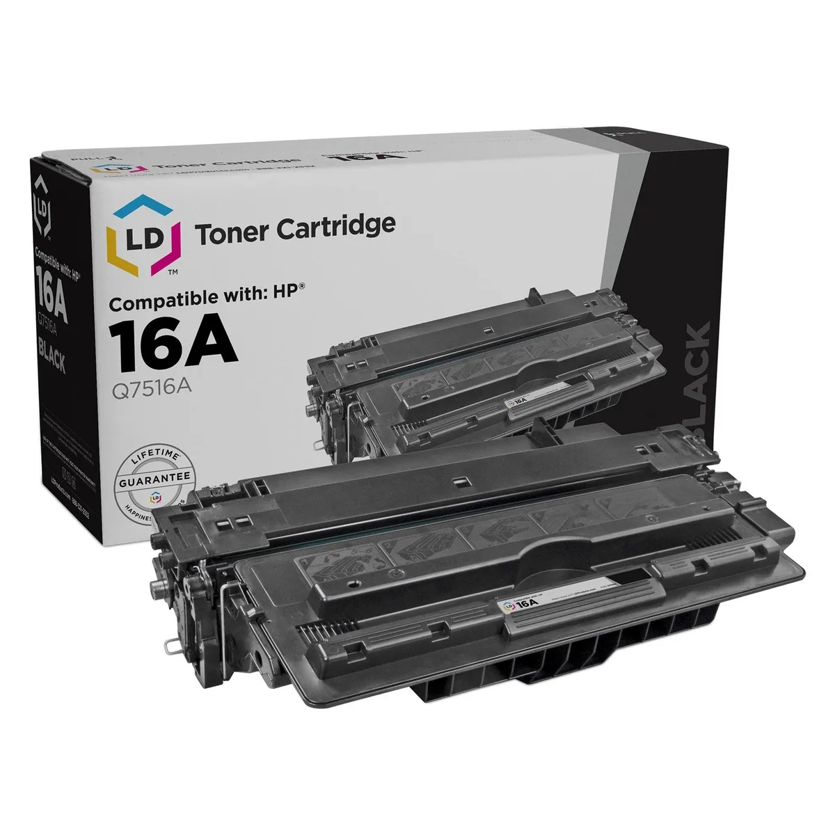 LD Products LD Products Remanufactured Toner Cartridge for HP 16A Q7516A Black — product photo
