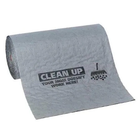 New Pig New Pig MAT608-748 Sorbent Roll 24 in x 75 ft 13 gal Gray — product photo