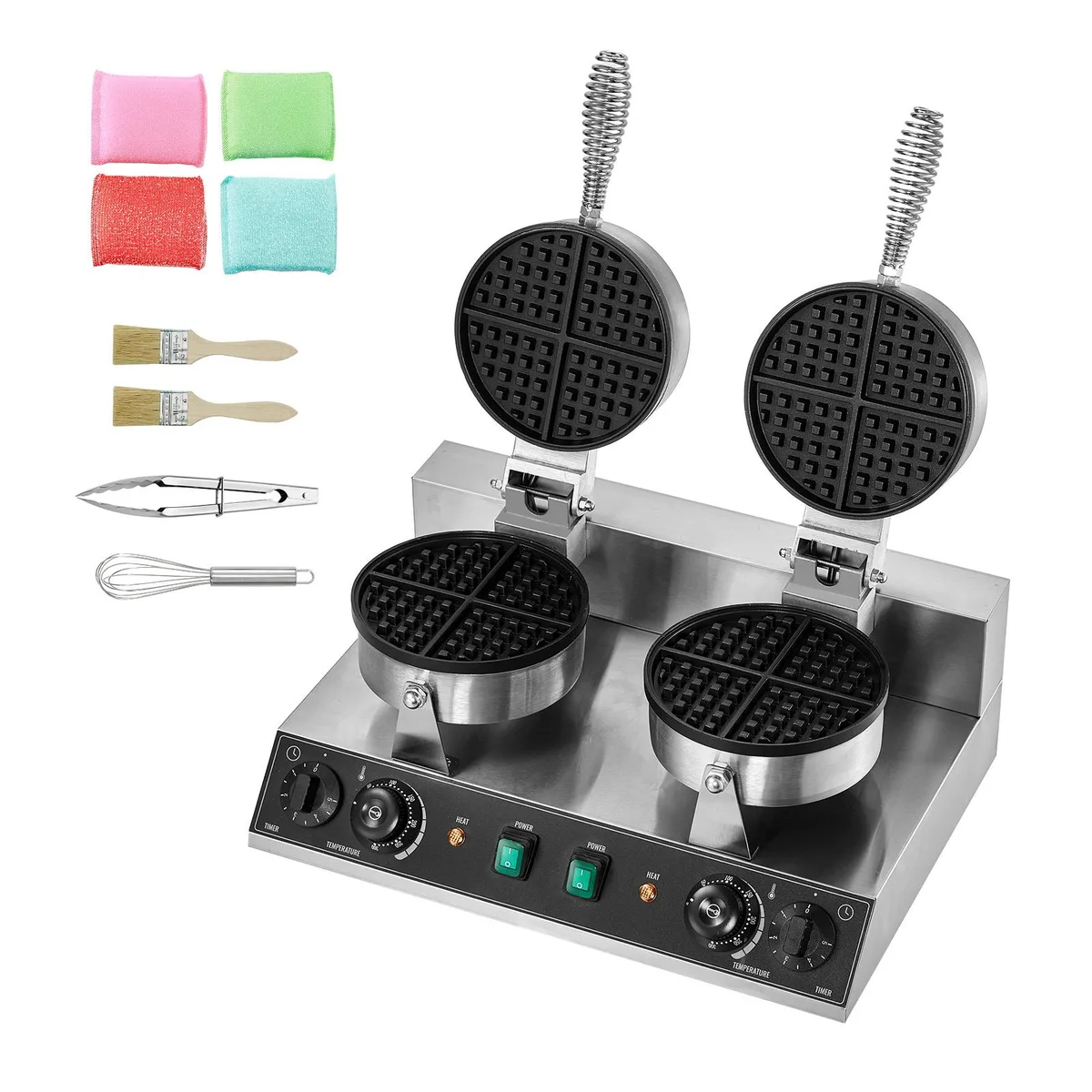 VEVOR VEVOR XC-HF-2 Dual-Head Waffle Maker 2460W — product photo