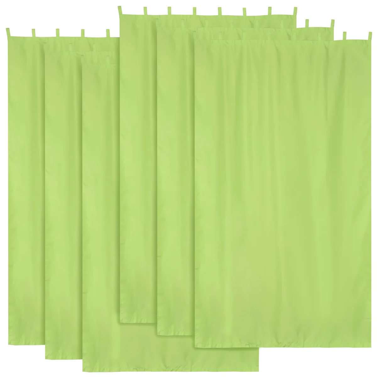 Yescom USA, Inc. Yescom USA, Inc. 54"x108" Outdoor Privacy Curtain Panel 6 Piece — product photo