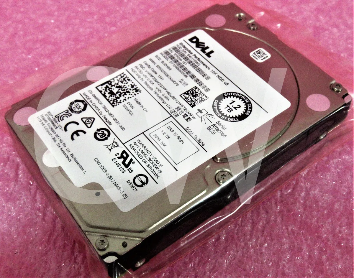 DELL DELL ST1200MM0088 1.2TB 10000RPM 12Gb/s 2.5" SAS internal hard drive — product photo