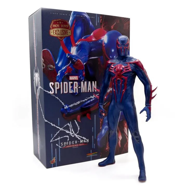 Hot Toys Hot Toys VGM42 Spider-Man 2099 Black Suit 1/6 Collectible Figure — product photo