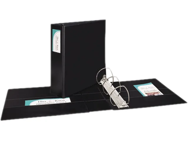 Avery Avery 8802 Durable Vinyl Slant Ring Binder 4" Black — product photo