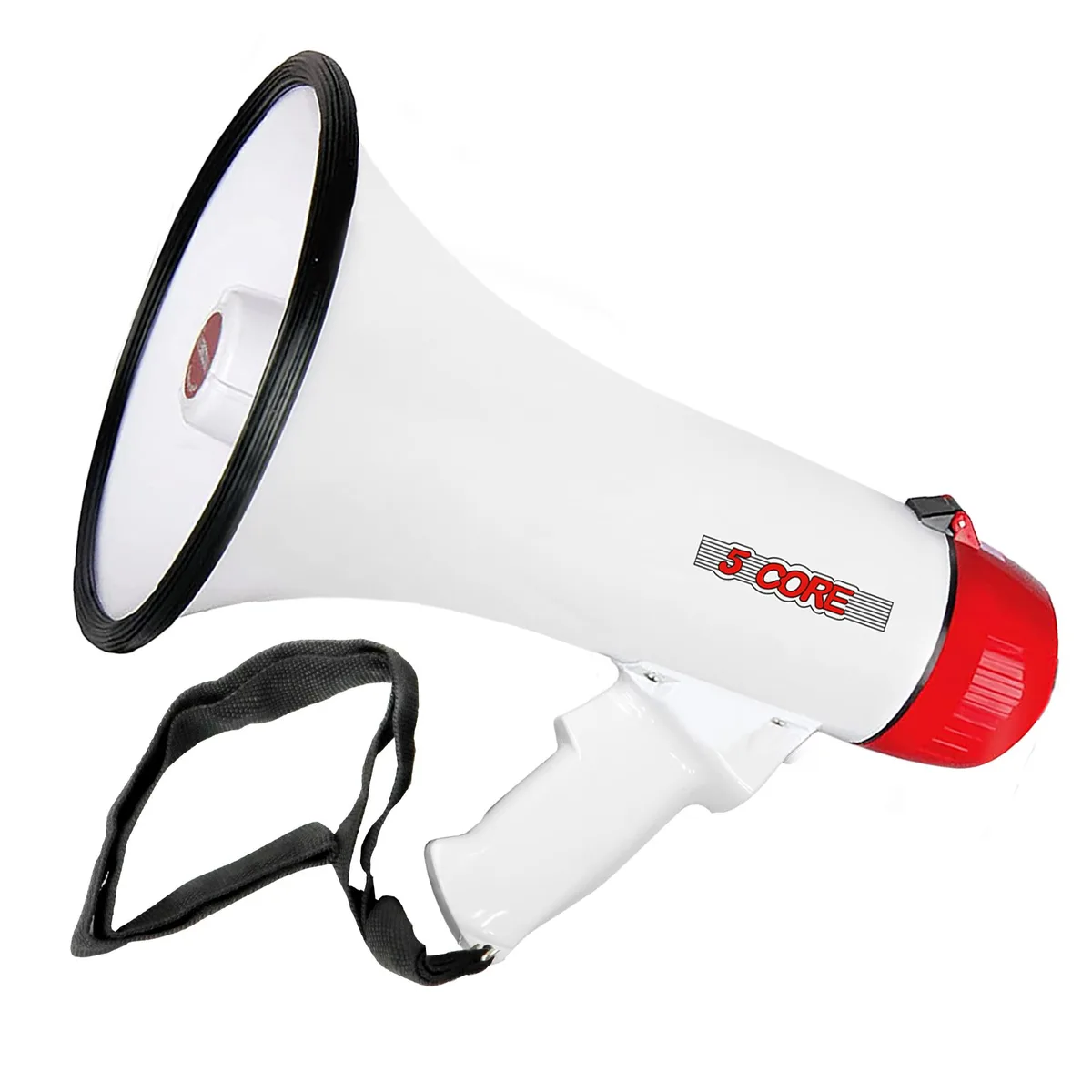 5 Core 5 Core 20RF Megaphone 50W 300m Range USB/SD Recording Siren Detachable Mic — product photo