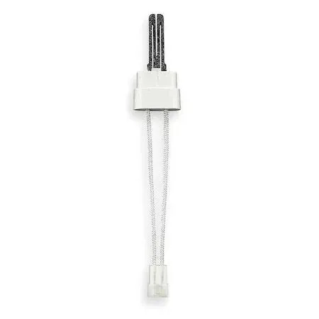 Robertshaw 41-401 hot surface igniter, flat silicon carbide tip, plug-in connector