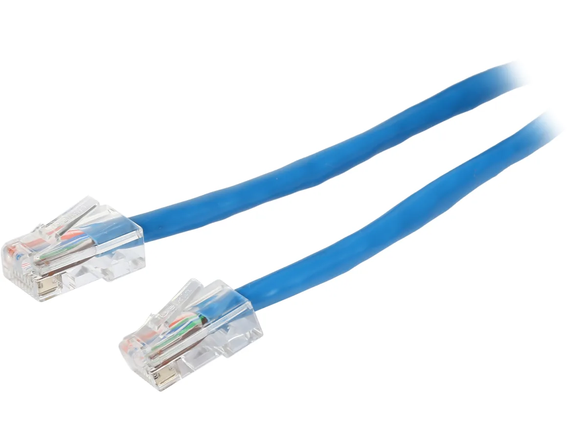 Belkin Belkin A3L781-07-BLU 7 ft Cat5e RJ45 network ethernet cable — product photo