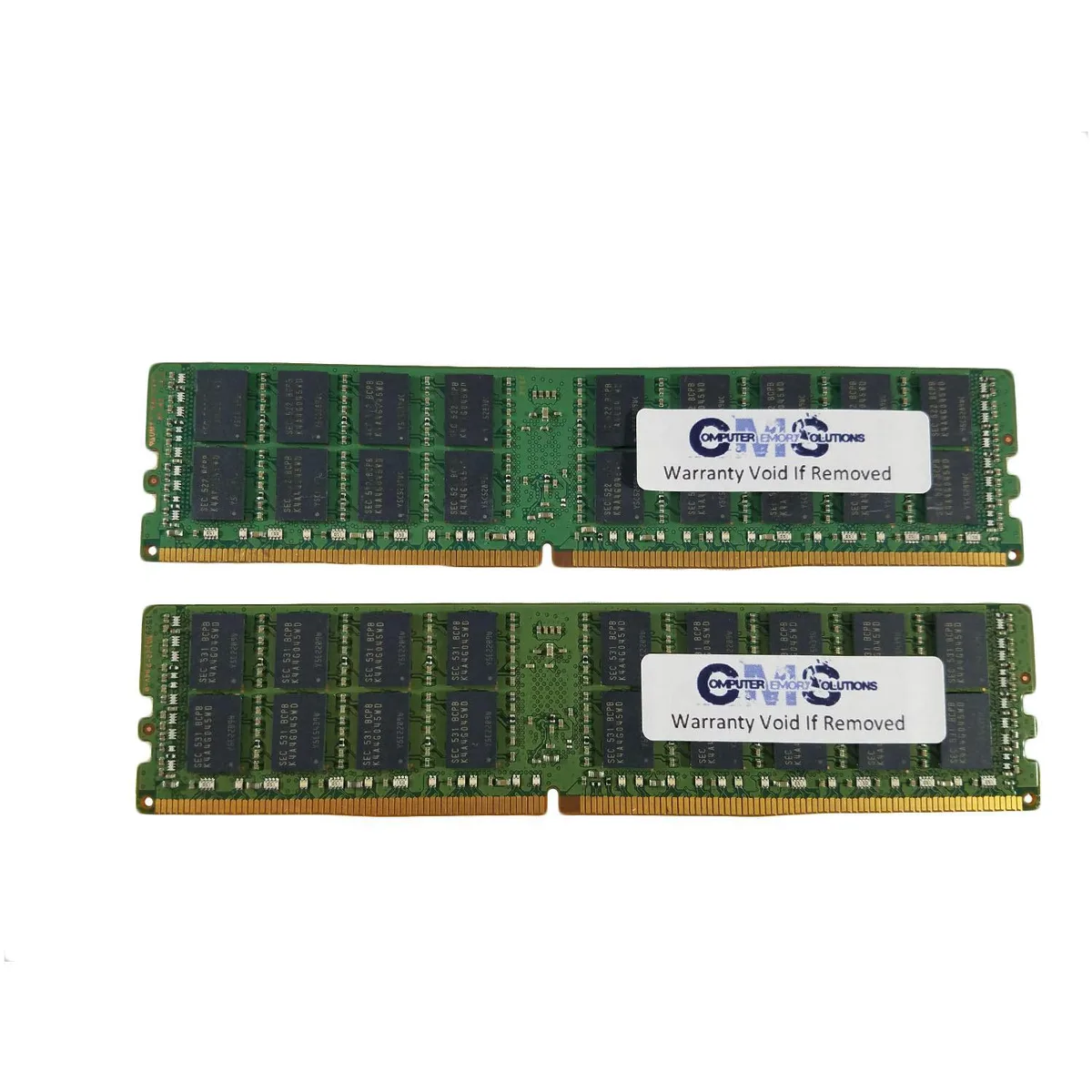 Computer Memory Solutions Computer Memory Solutions CM4096722666ECCR 64GB (2x32GB) DDR4 2666 ECC Registered DIMM — product photo