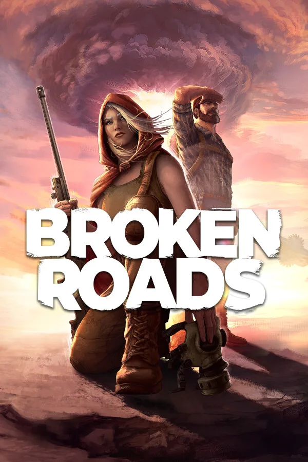 Steam code card for Broken Roads RPG 2024