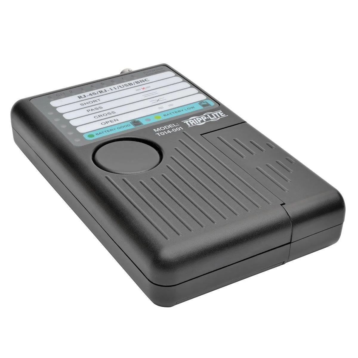 Tripp Lite Tripp Lite T014-001 Network Cable Tester Cat5 Cat6 Cat6a RJ11 RJ45 USB BNC 600ft — product photo