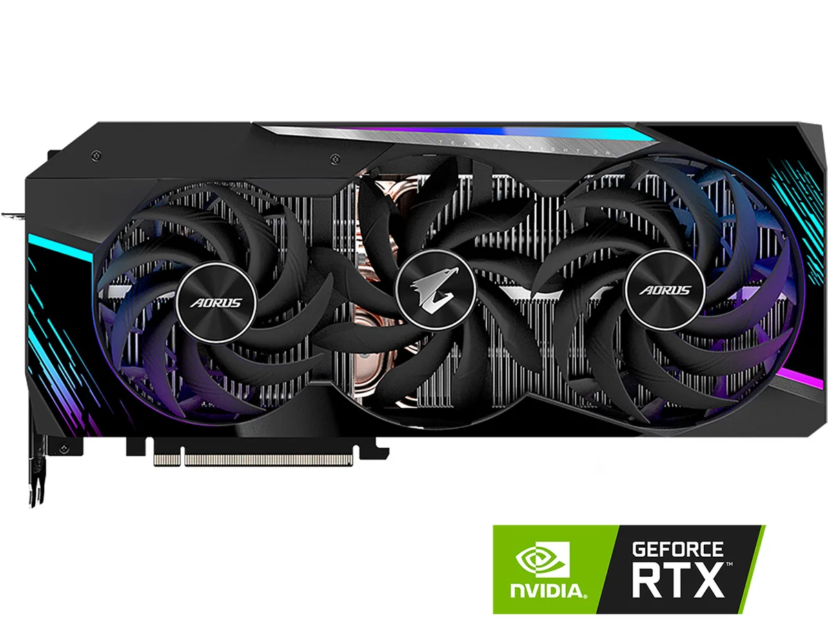 GIGABYTE GIGABYTE GV-N308TAORUS M-12GD GeForce RTX 3080 Ti graphics card — product photo