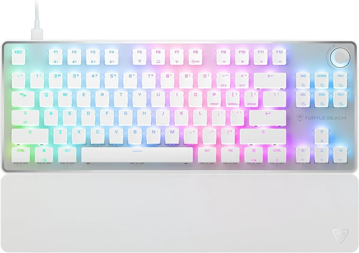Turtle Beach/Voyetra Turtle Beach Vulcan II TKL Pro Magnetic Mechanical Gaming Keyboard White — product photo