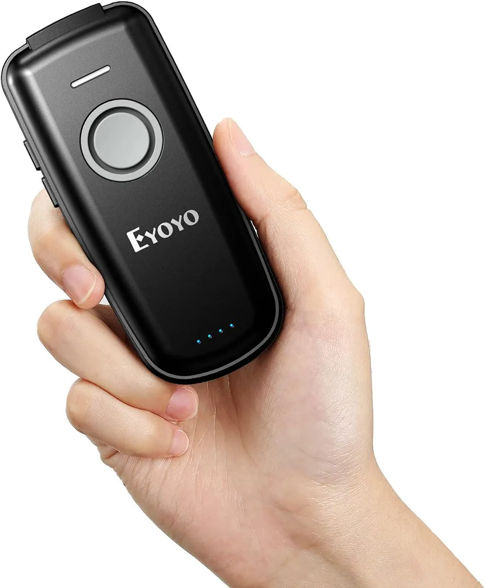 Eyoyo Eyoyo Mini 1D Bluetooth Barcode Scanner 1500mAh 80g — product photo